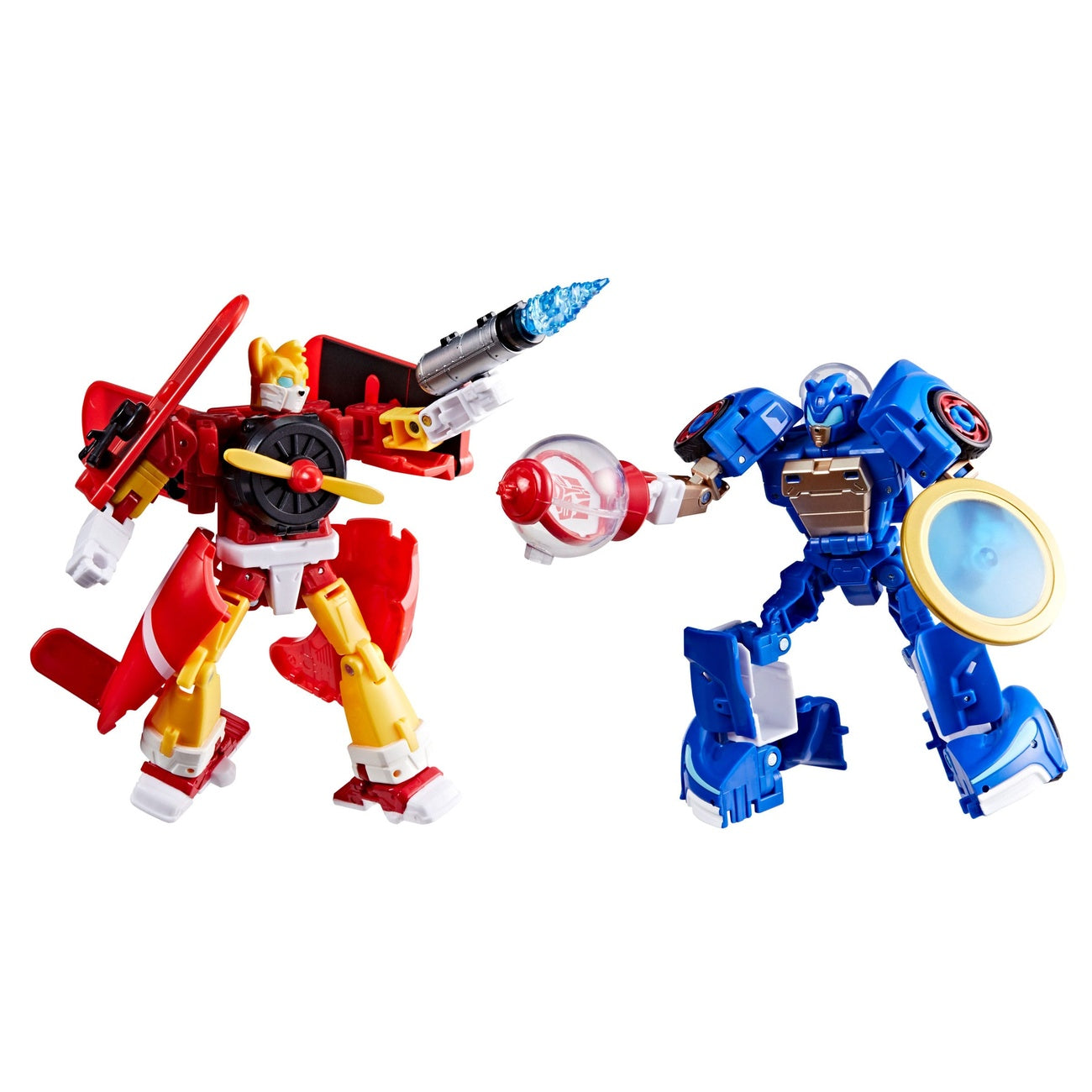 Imagen del producto Sonic the Hedgehog x Transformers Pack de 2 figuras de acción Wingtail & Blue Booster 13 cm