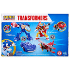 Imagen del producto Sonic the Hedgehog x Transformers Pack de 2 figuras de acción Wingtail & Blue Booster 13 cm