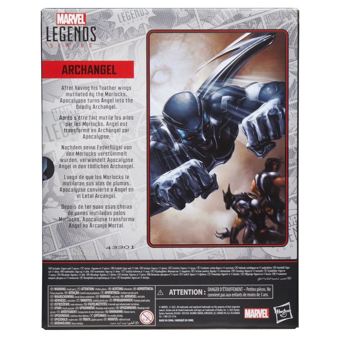 Imagen del producto Figura de acción X-Force Marvel Legends Archangel 15 cm