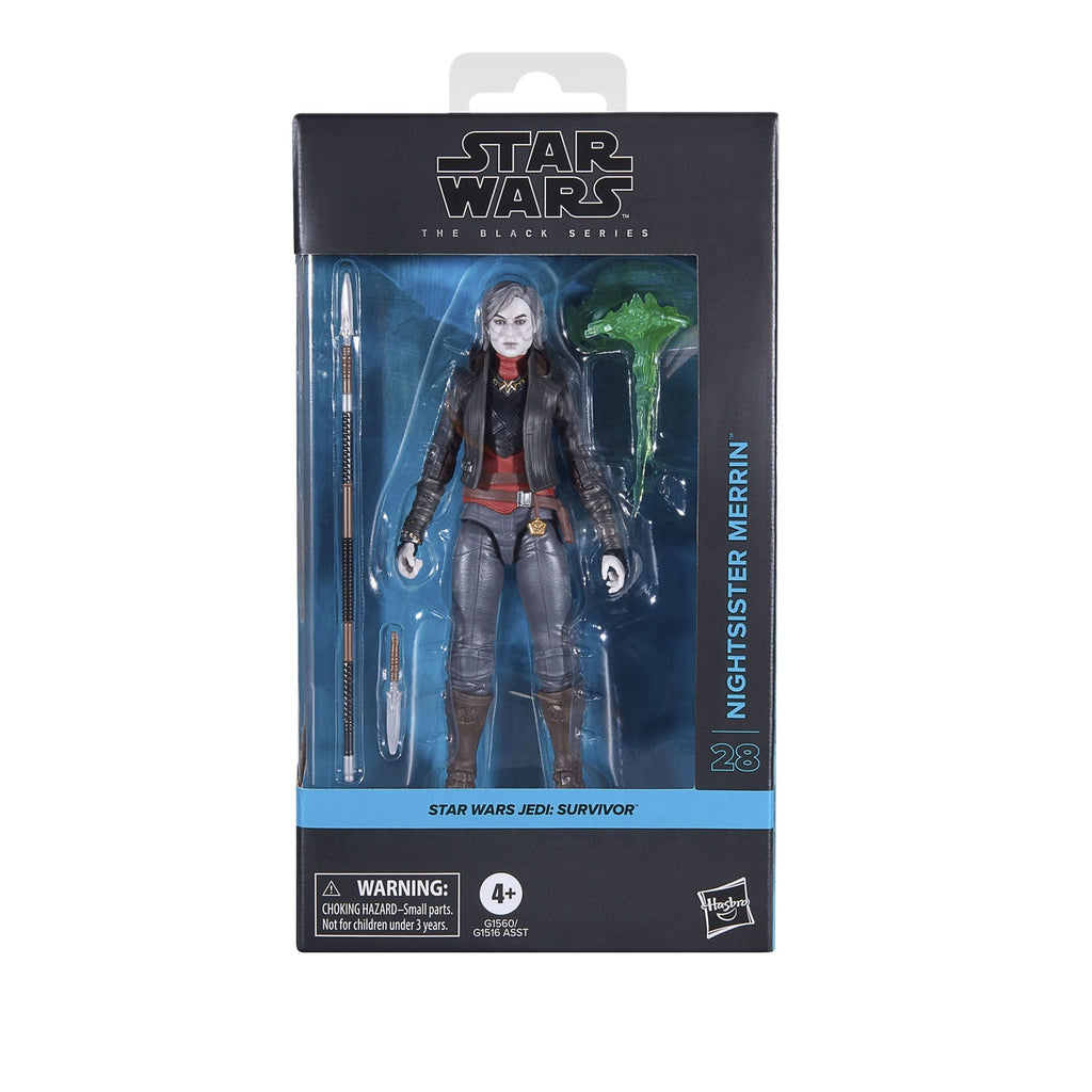 Imagen del producto Star Wars Jedi: Survivor figura de acción Black Series Nightsister Merrin 15 cm