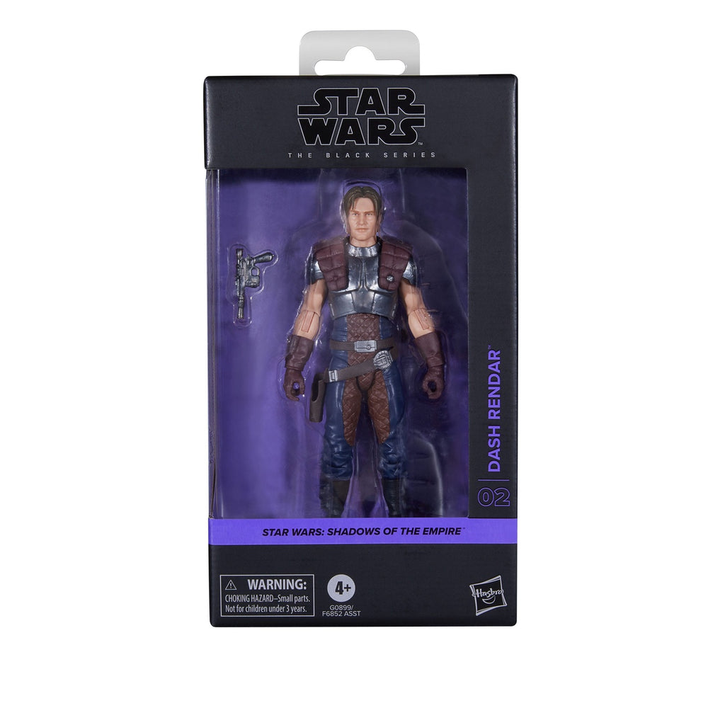 Imagen del producto Star Wars: Shadows of the Empire figura Black Series Dash Rendar 15 cm