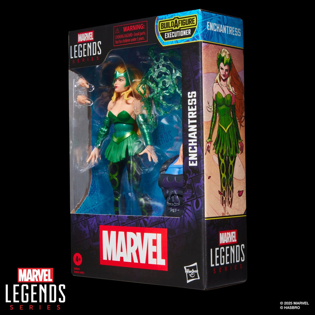 Imagen del producto Figura de acción Marvel Legends Enchantress (BAF: Executioner) 15 cm