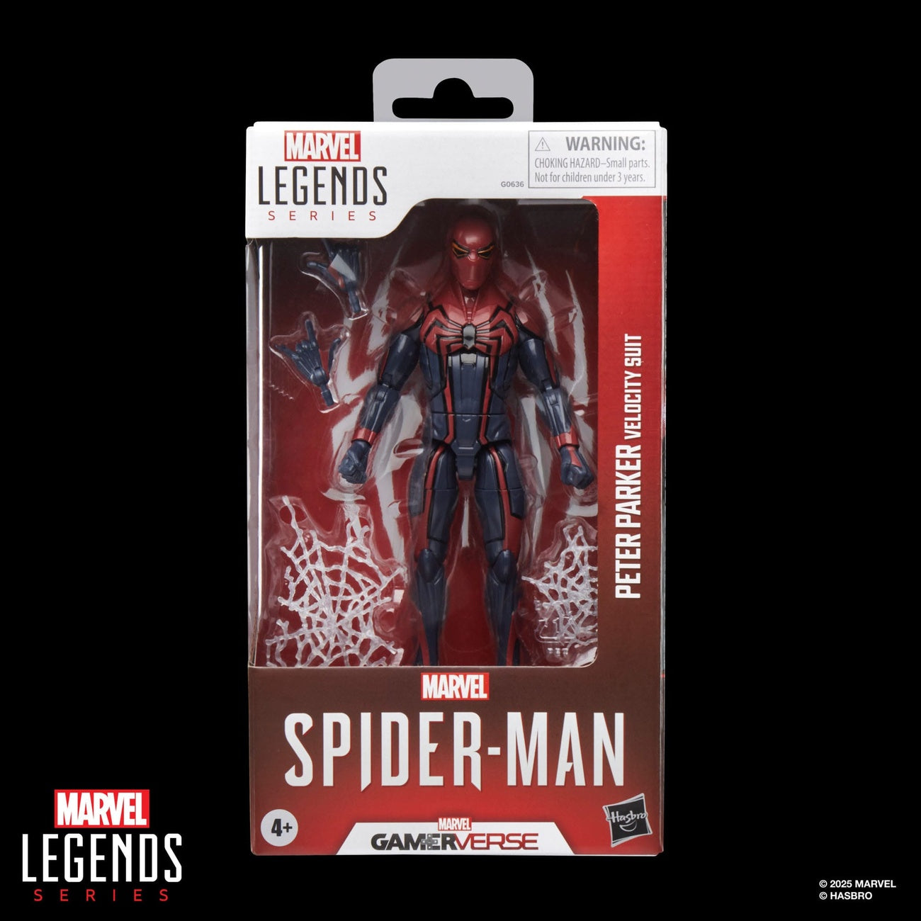 Imagen del producto Spider-Man Marvel Legends Gamerverse Figura de acción Peter Parker Velocity Suit 15 cm