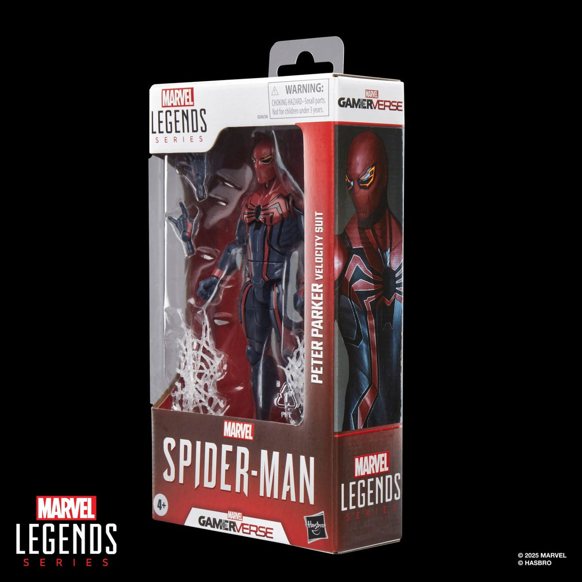 Imagen del producto Spider-Man Marvel Legends Gamerverse Figura de acción Peter Parker Velocity Suit 15 cm