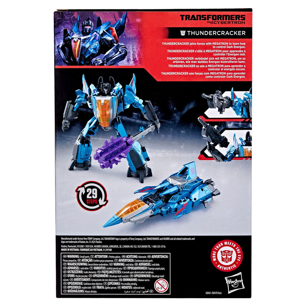 Imagen del producto Transformers: War for Cybertron figura de acción Studio Series Voyager Class Thundercracker 16 cm