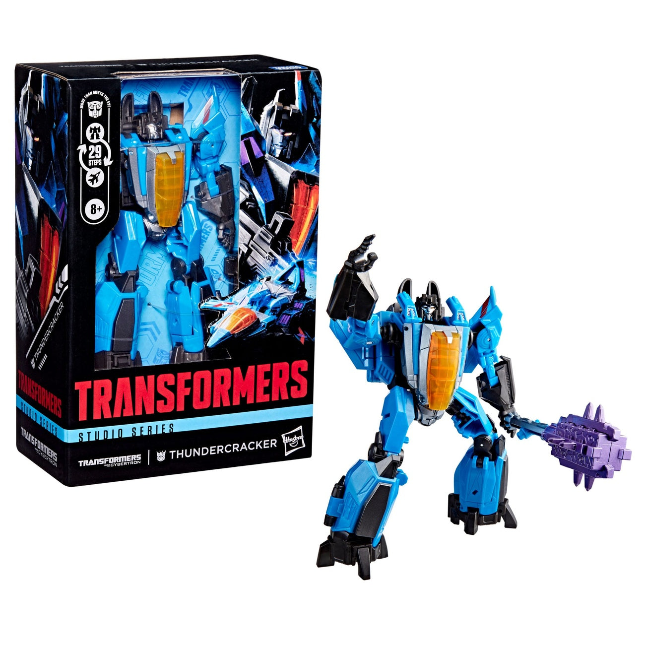 Imagen del producto Transformers: War for Cybertron figura de acción Studio Series Voyager Class Thundercracker 16 cm