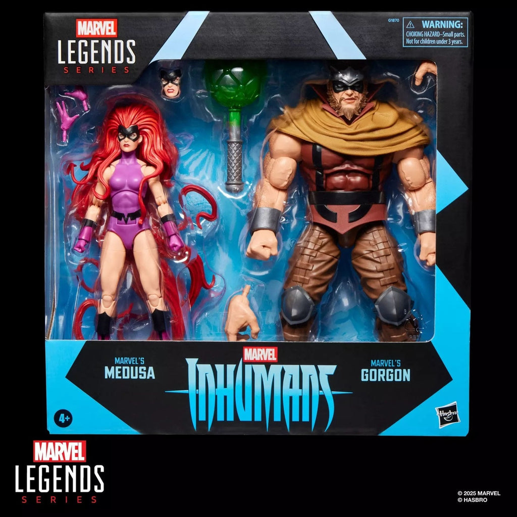 Imagen del producto Inhumans Marvel Legends pack de 2 figuras de acción – Marvel's Medusa & Marvel's Gorgon 15 cm