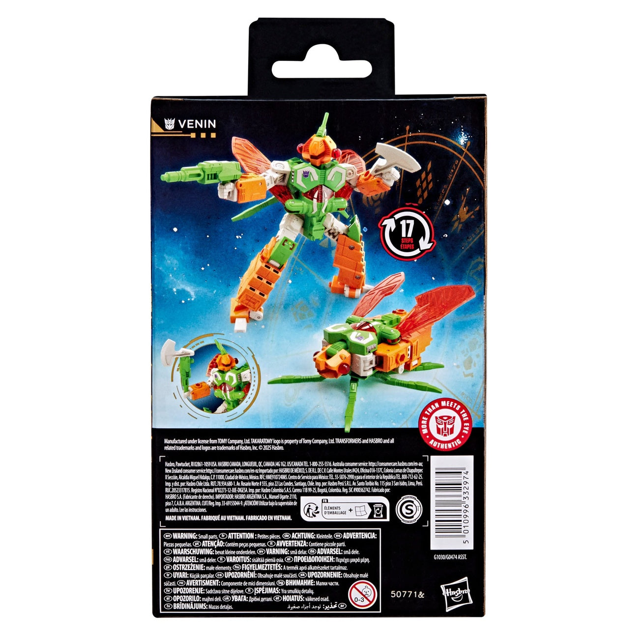 Imagen del producto Transformers Age of the Primes figura de acción Deluxe Class Venin 14 cm