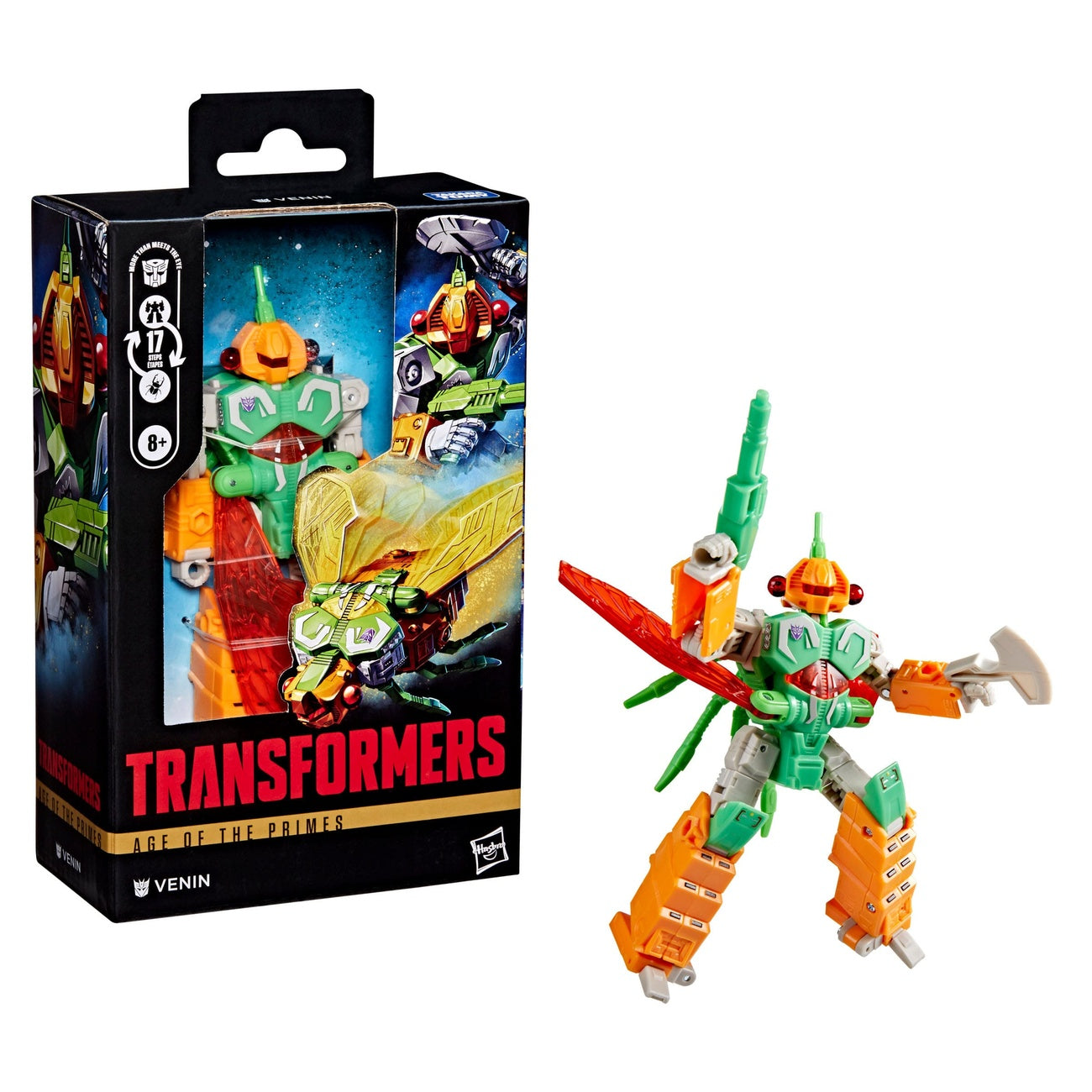 Imagen del producto Transformers Age of the Primes figura de acción Deluxe Class Venin 14 cm