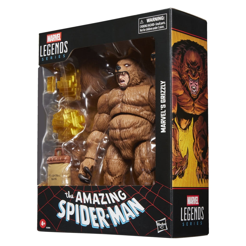 Imagen del producto The Amazing Spider-Man figura Marvel Legends Marvel's Grizzly 15 cm