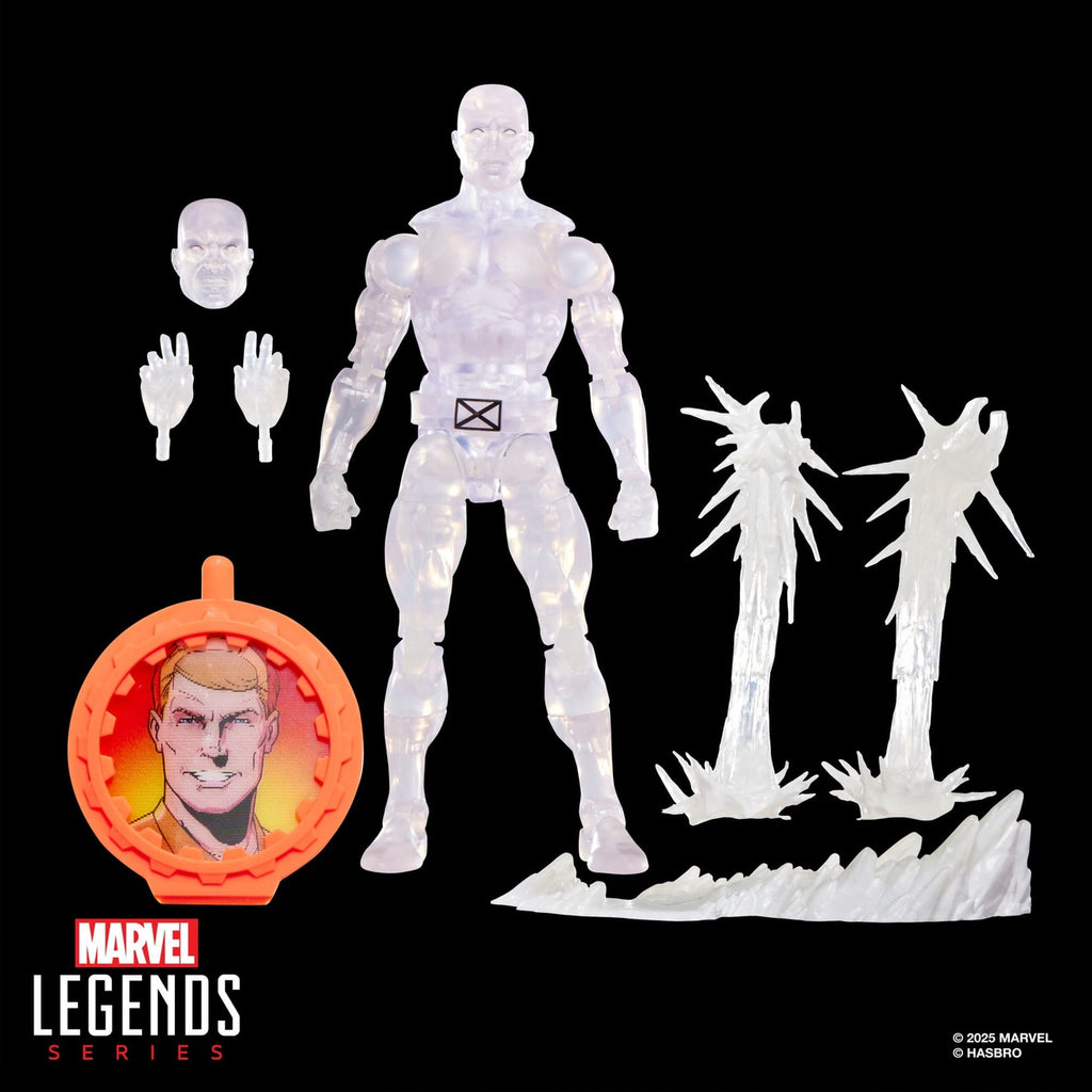 Imagen del producto Secret Wars Marvel Legends figura retro Iceman 15 cm