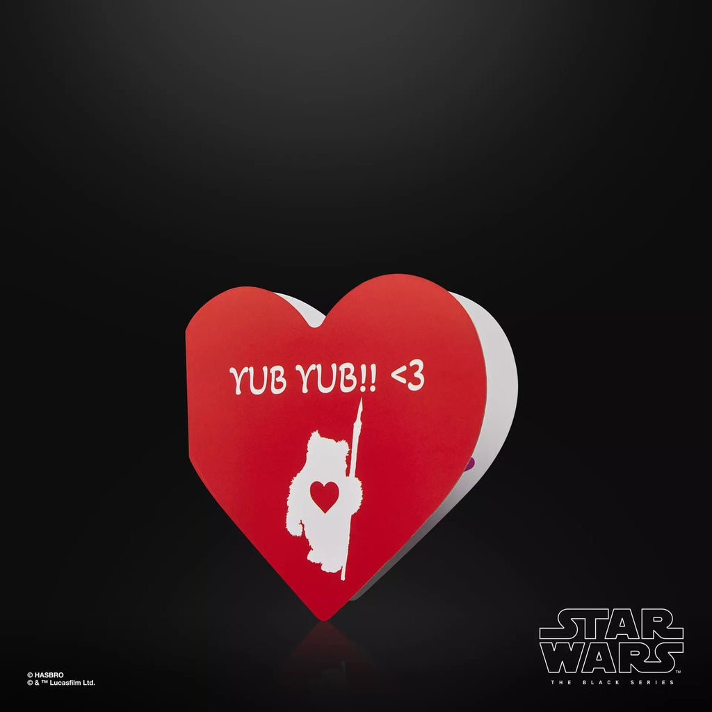 Imagen del producto Figura de acción Ewok Star Wars Black Series (Valentine’s Day Edition) 15 cm