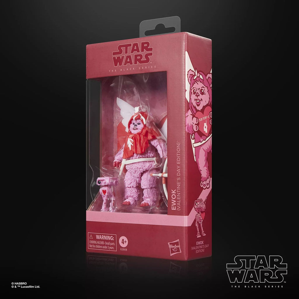 Imagen del producto Figura de acción Ewok Star Wars Black Series (Valentine’s Day Edition) 15 cm