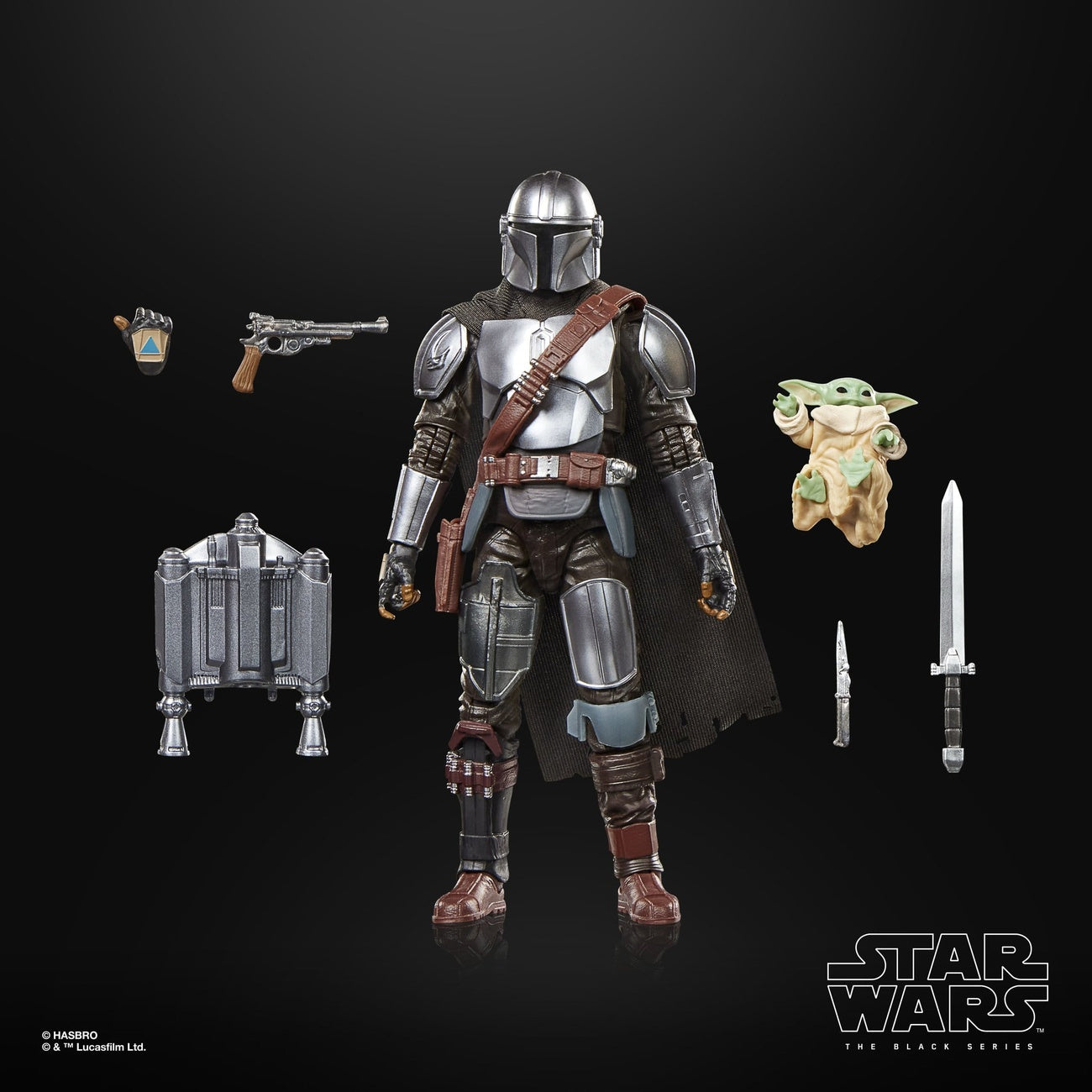 Product image Star Wars: The Mandalorian & Grogu Black Series Action Figure The Mandalorian & Grogu 15 cm