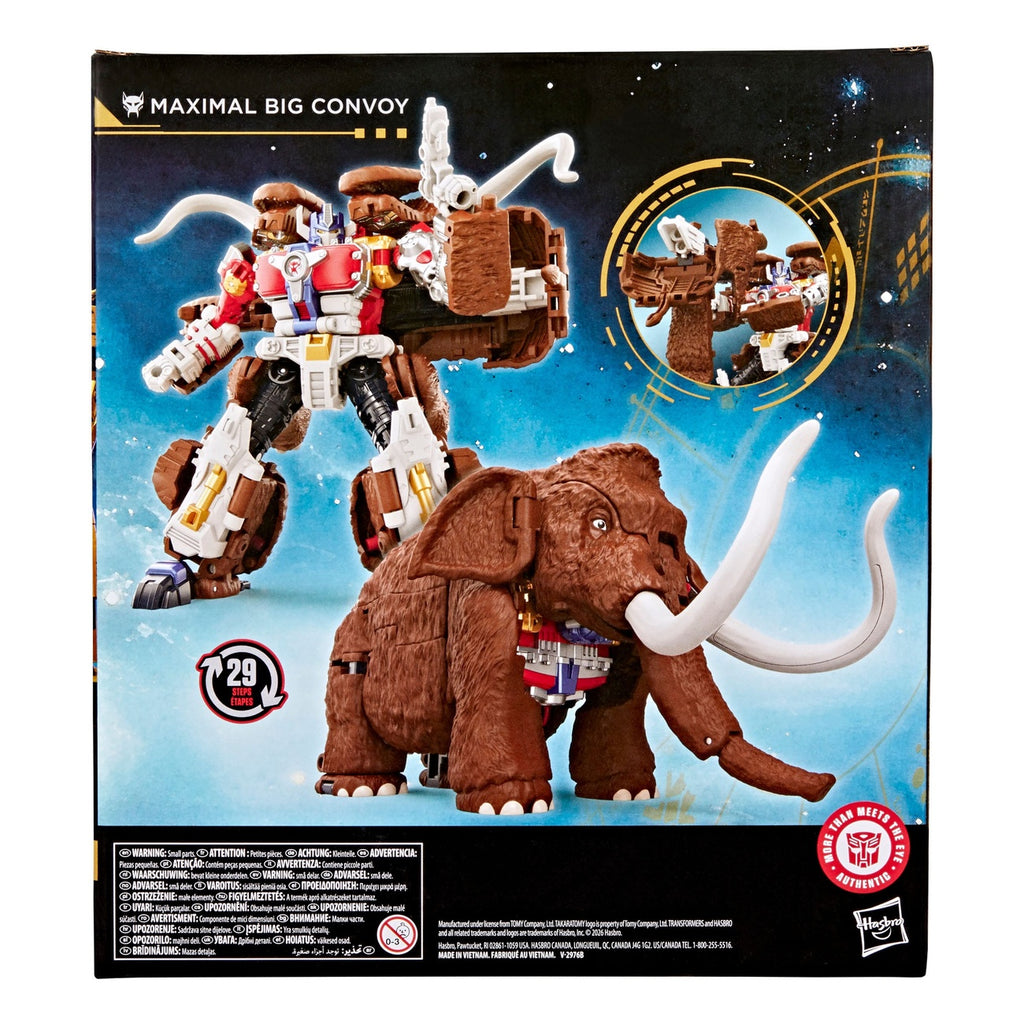 Imagen del producto Transformers Age of the Primes figura de acción Leader Class Maximal Big Convoy 19 cm