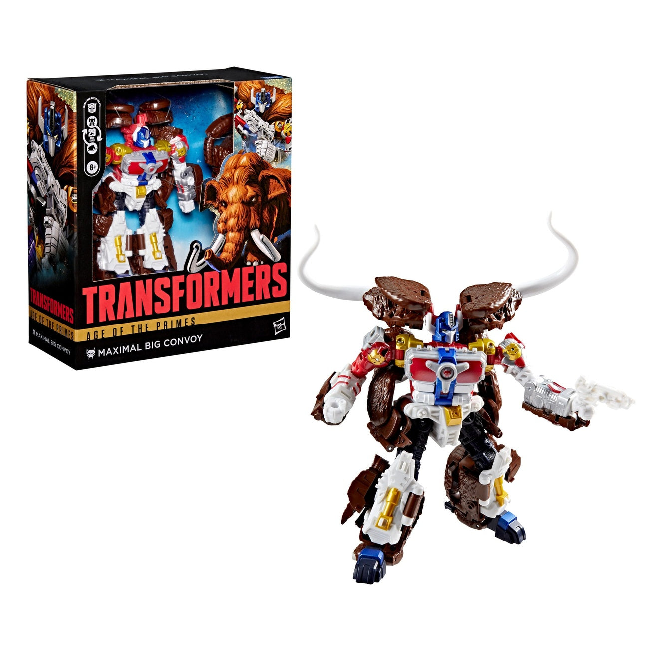 Imagen del producto Transformers Age of the Primes figura de acción Leader Class Maximal Big Convoy 19 cm
