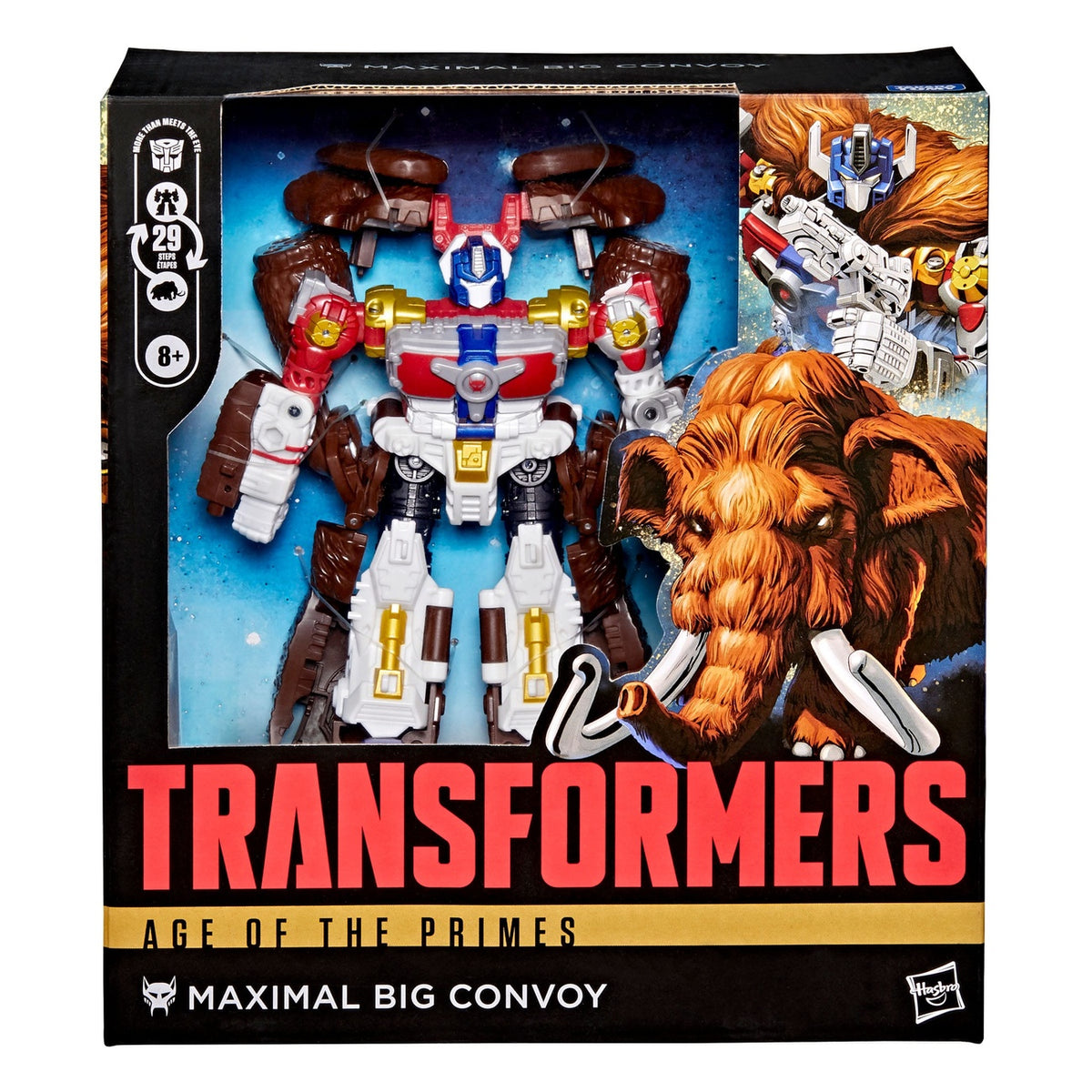 Imagen del producto Transformers Age of the Primes figura de acción Leader Class Maximal Big Convoy 19 cm