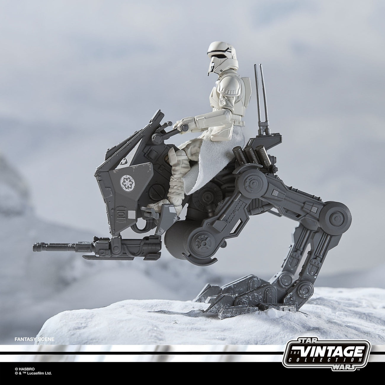 Imagen del producto Star Wars: The Mandalorian & Grogu vehículo Vintage Collection Imperial Remnant AT-RT 10 cm