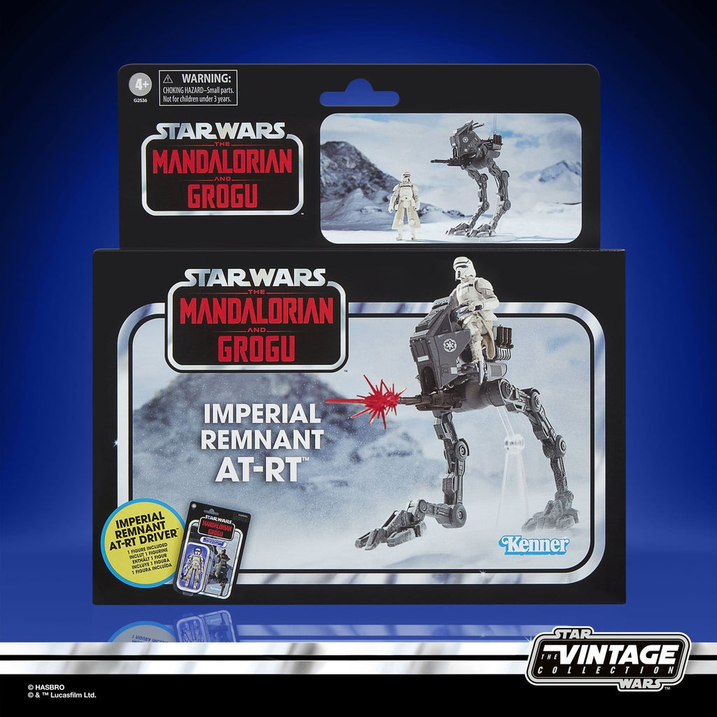 Imagen del producto Star Wars: The Mandalorian & Grogu vehículo Vintage Collection Imperial Remnant AT-RT 10 cm