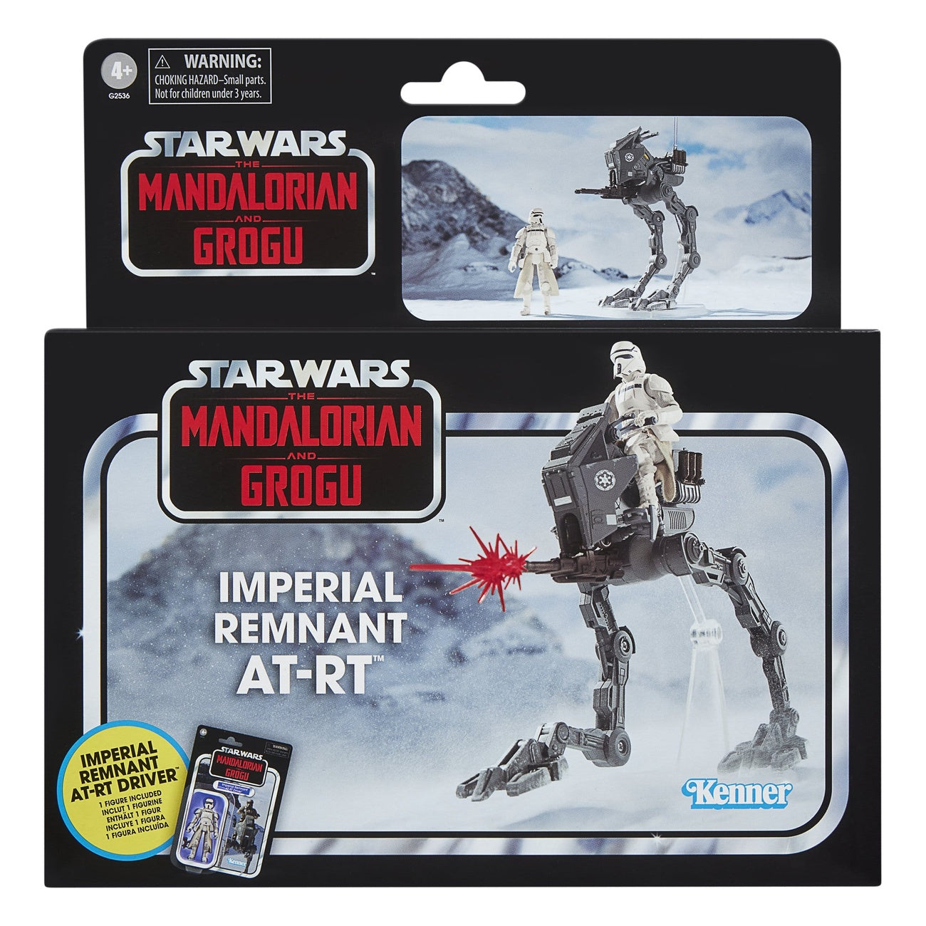 Imagen del producto Star Wars: The Mandalorian & Grogu vehículo Vintage Collection Imperial Remnant AT-RT 10 cm