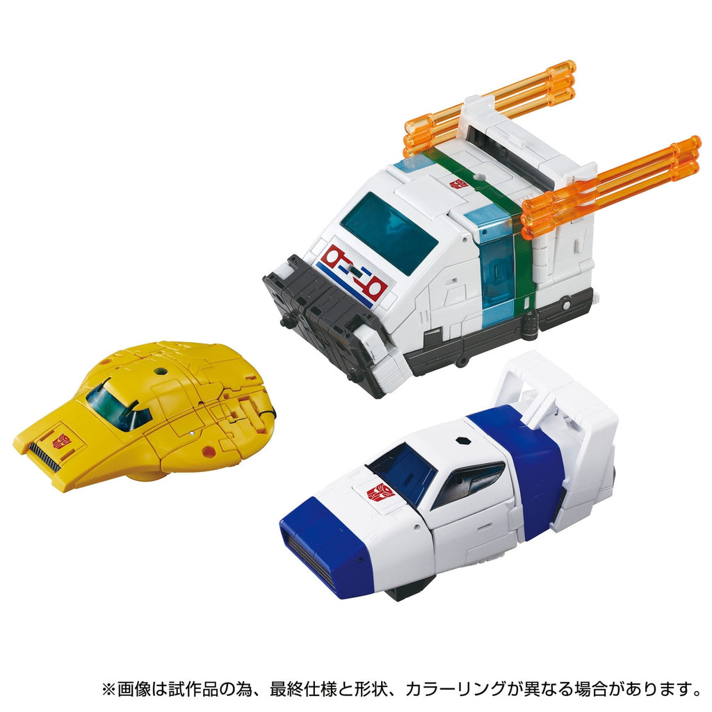 Imagen del producto Transformers Dramatic Capture Series Pack de 3 figuras de acción Cybertron Chase