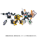 Imagen del producto Transformers Dramatic Capture Series Pack de 3 figuras de acción Cybertron Chase