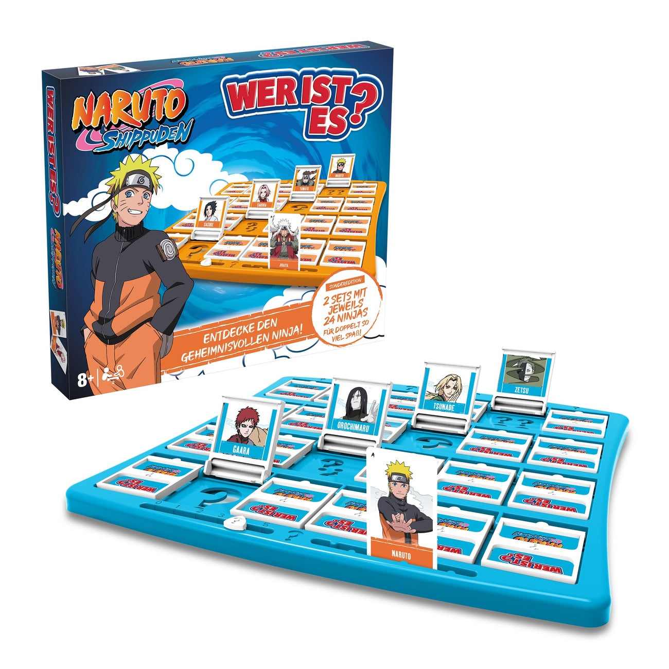 Imagen del producto Juego de mesa Naruto ¿Quién es? Edificios famosos *Versión alemana*