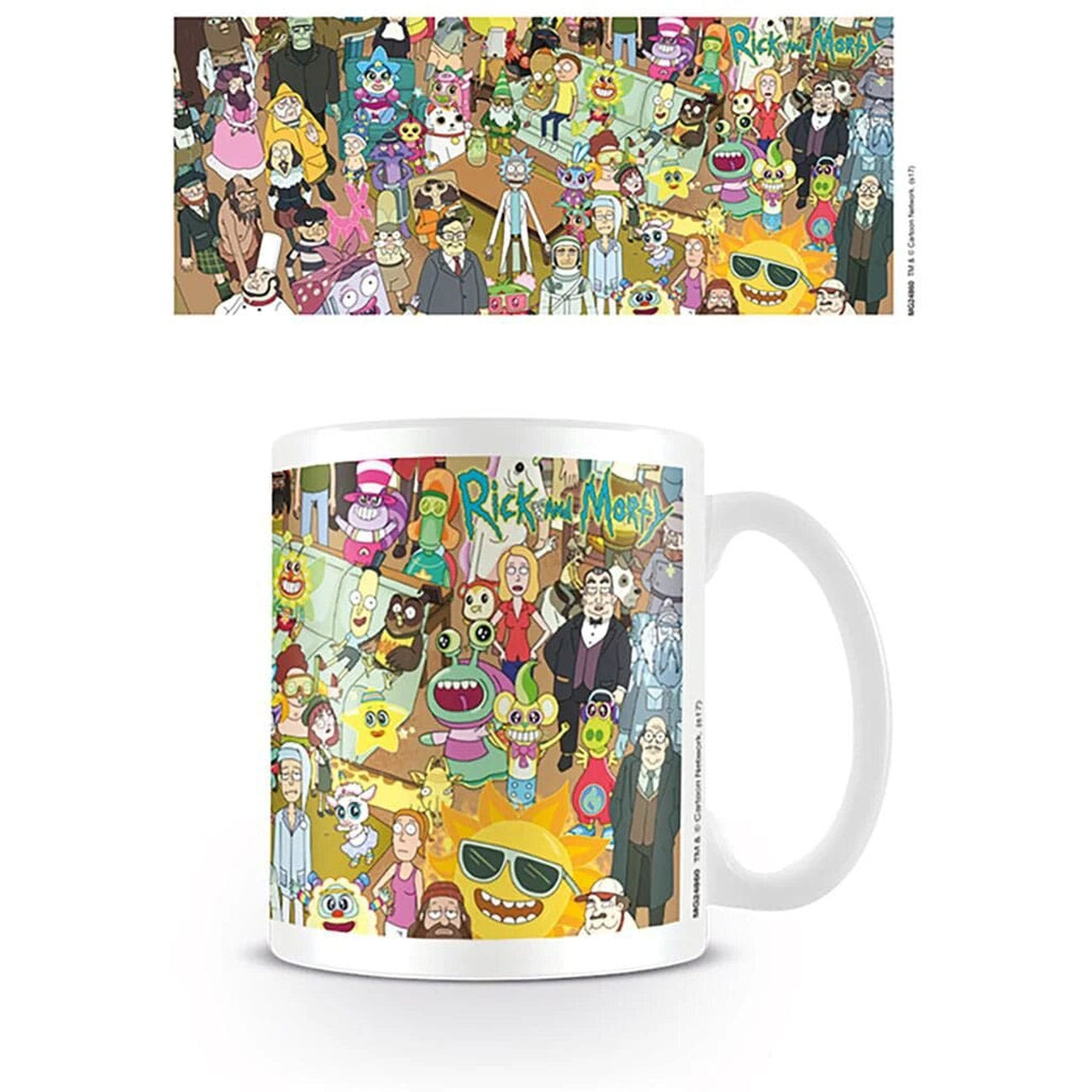 Imagen del producto Taza Rick and Morty Characters