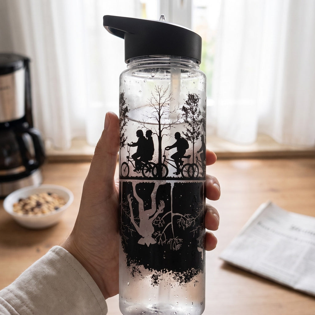 Imagen del producto Stranger Things Botella Upside Down