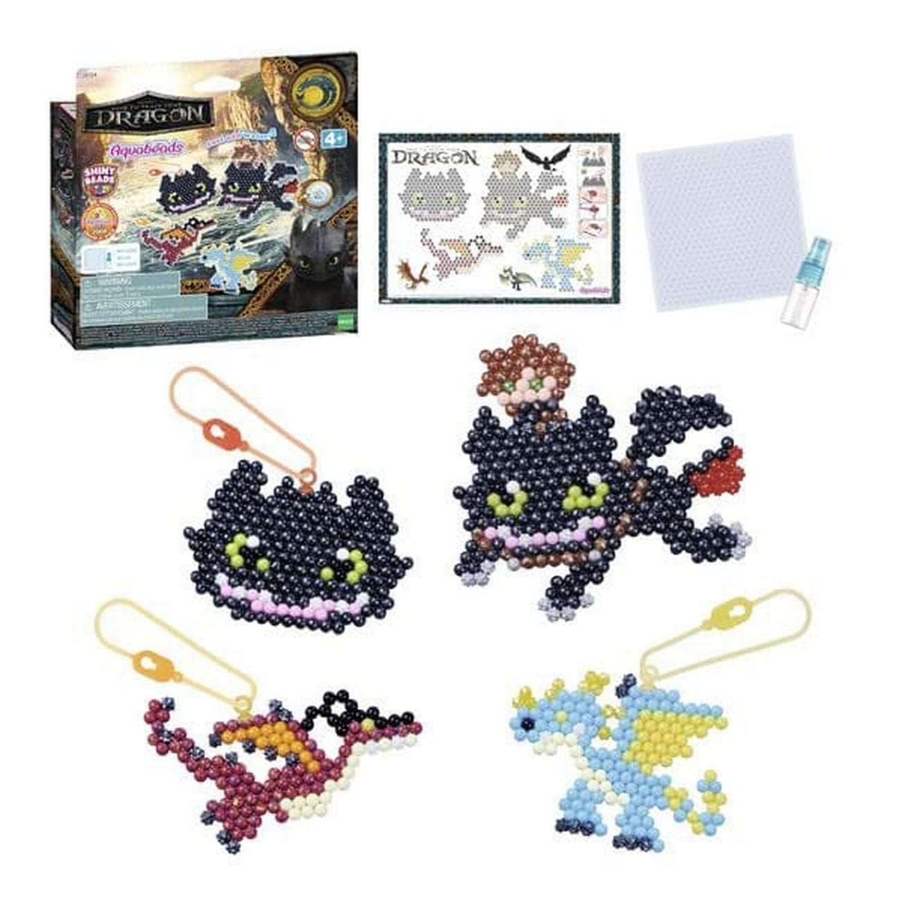 Imagen del producto Cómo entrenar a tu dragón Set de manualidades Aquabeads Llavero