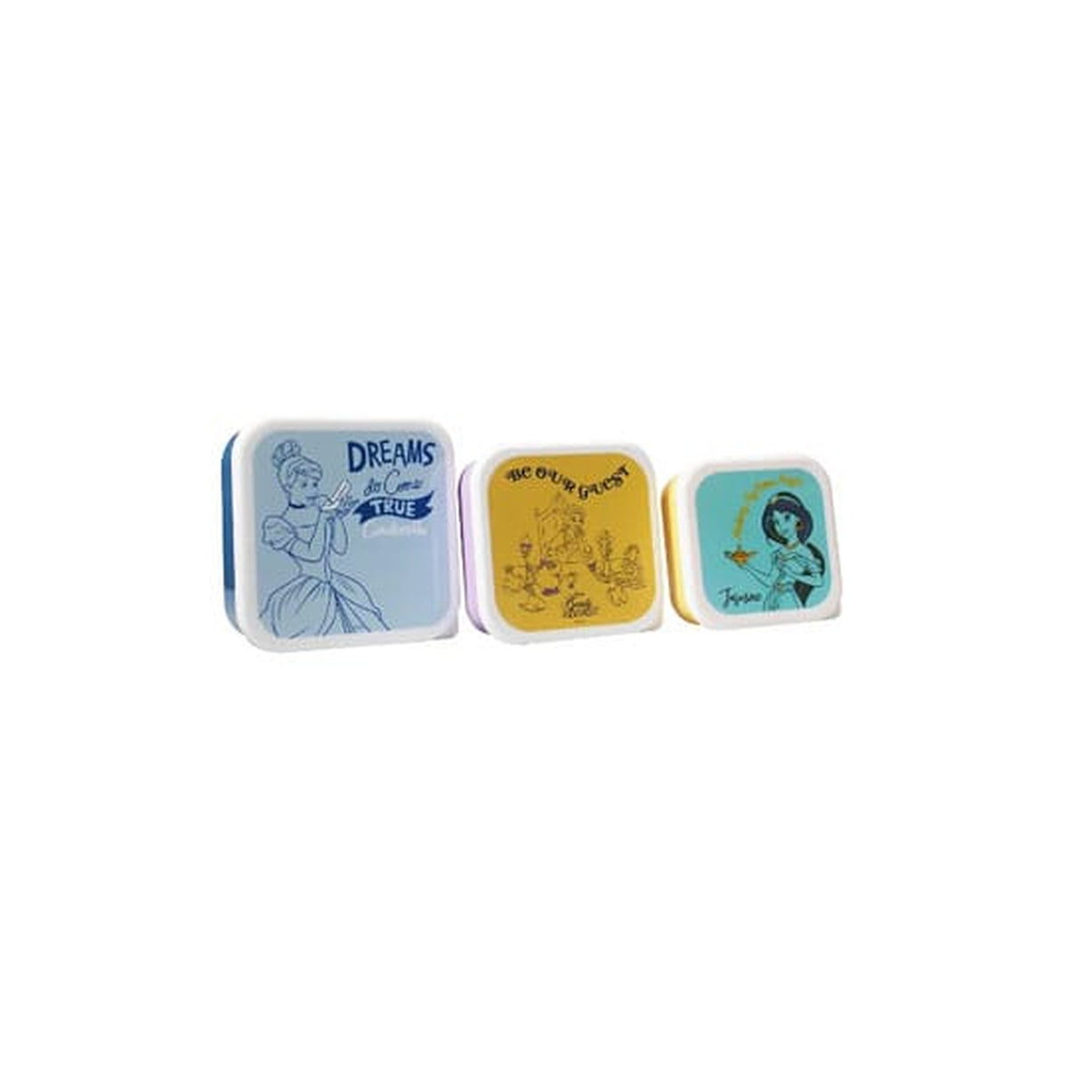 Imagen del producto Disney: Princess Colour Pop – Set de 3 cajas para snacks