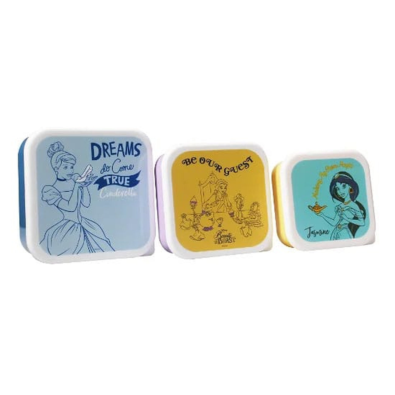 Imagen del producto Disney: Princess Colour Pop – Set de 3 cajas para snacks