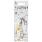 Imagen del producto Harry Potter Llavero Rayo & Gafas (plateado)