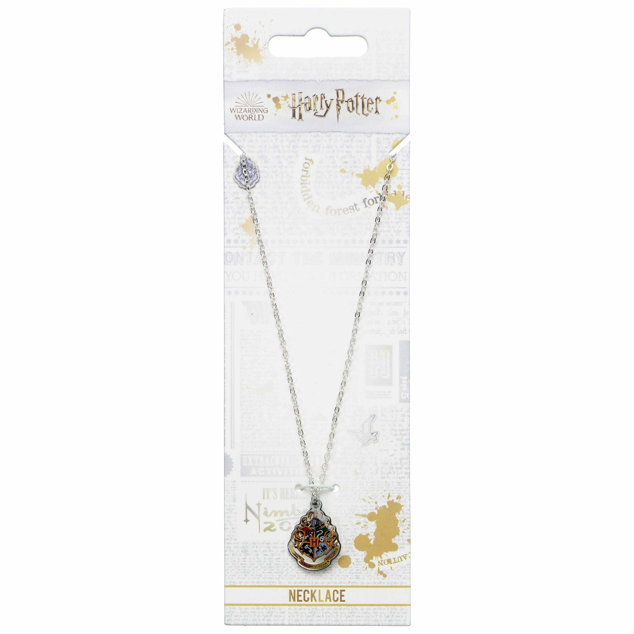Imagen del producto Harry Potter Collar y Colgante Hogwarts (plateado)