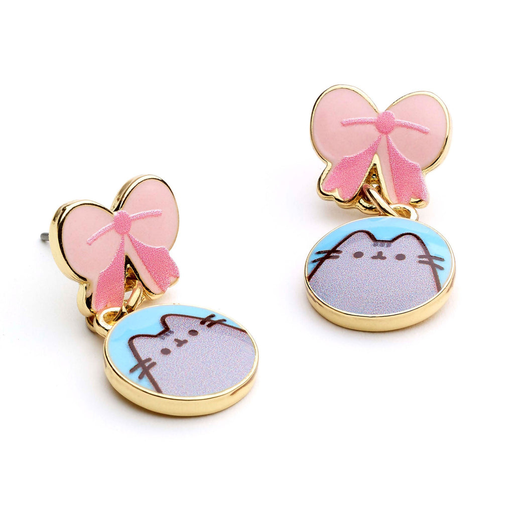 Product image Pusheen Drop Earrings Pink Bows
