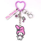 Imagen del producto Llavero Hello Kitty con colgante My Melody 15 cm