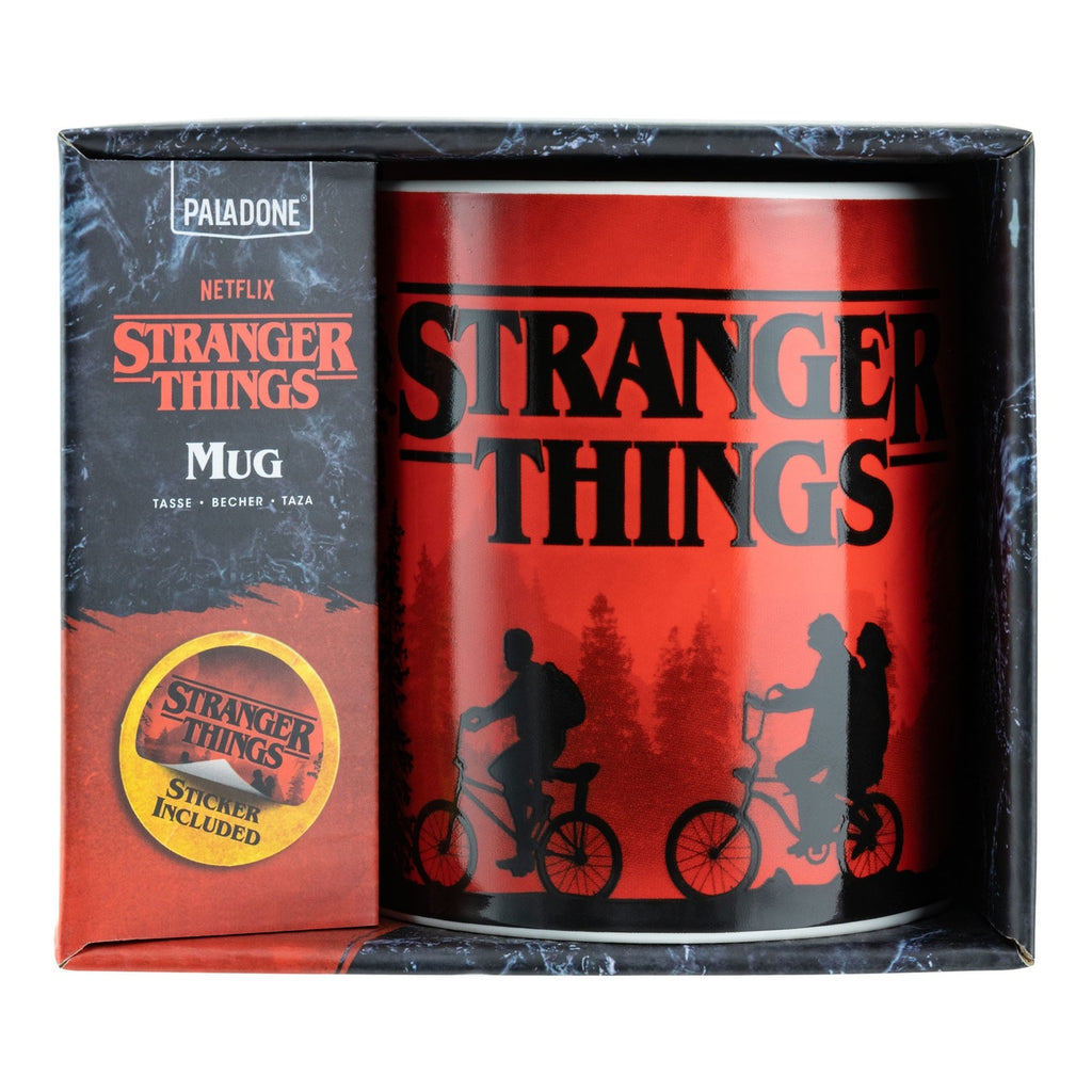 Imagen del producto Stranger Things Taza XL con Pegatina