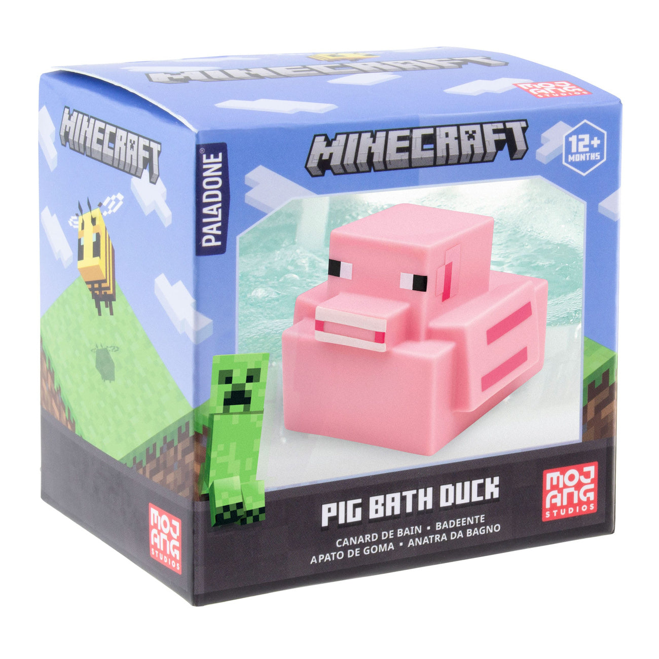 Imagen del producto Minecraft Patito de Baño Pig 6 cm