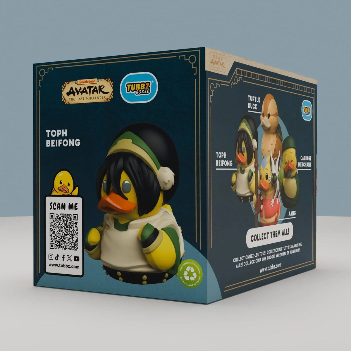 Imagen del producto Avatar La leyenda de Aang figura Tubbz PVC Toph Beifong Boxed Edition 10 cm