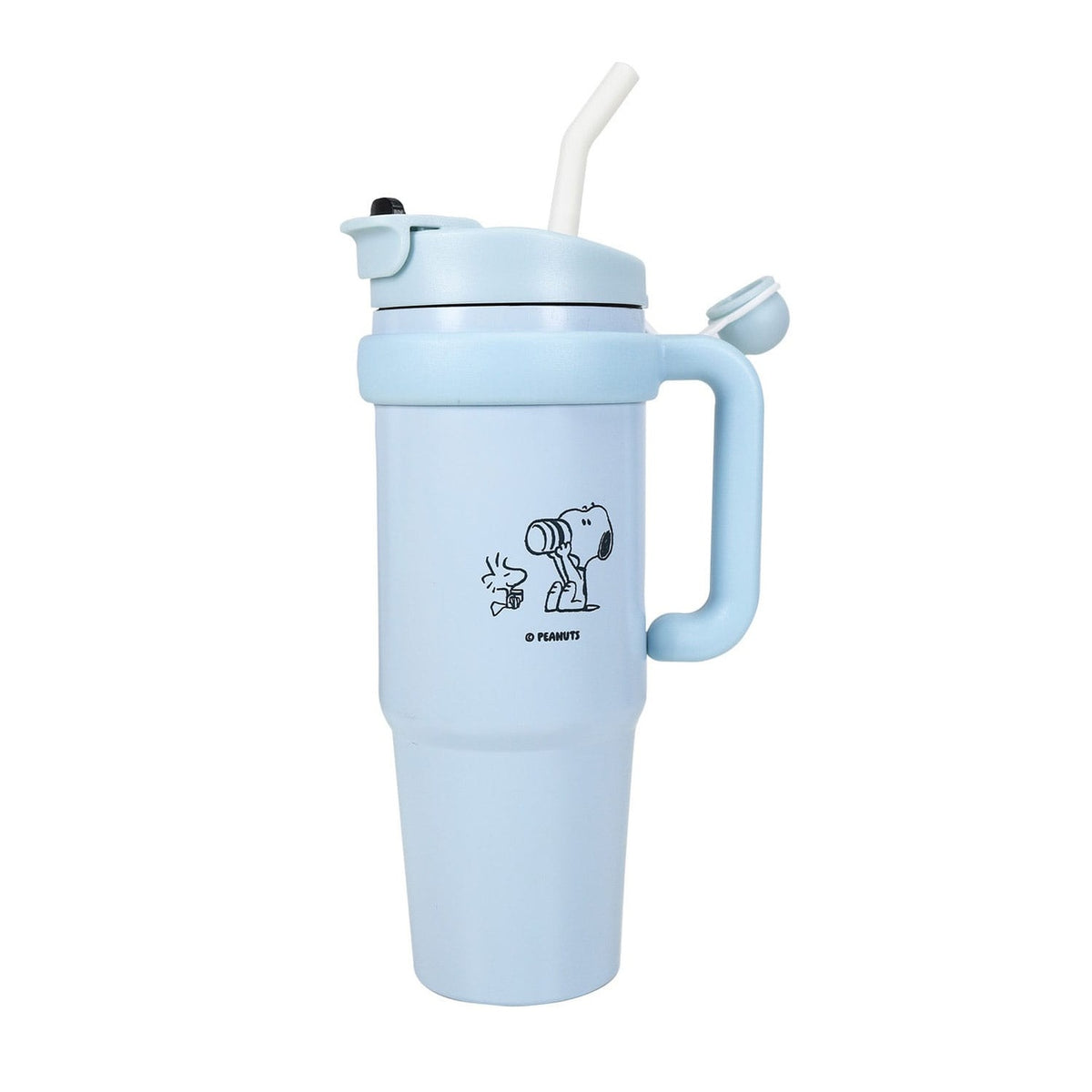 Imagen del producto Peanuts vaso térmico con pajita Snoopy 887 ml