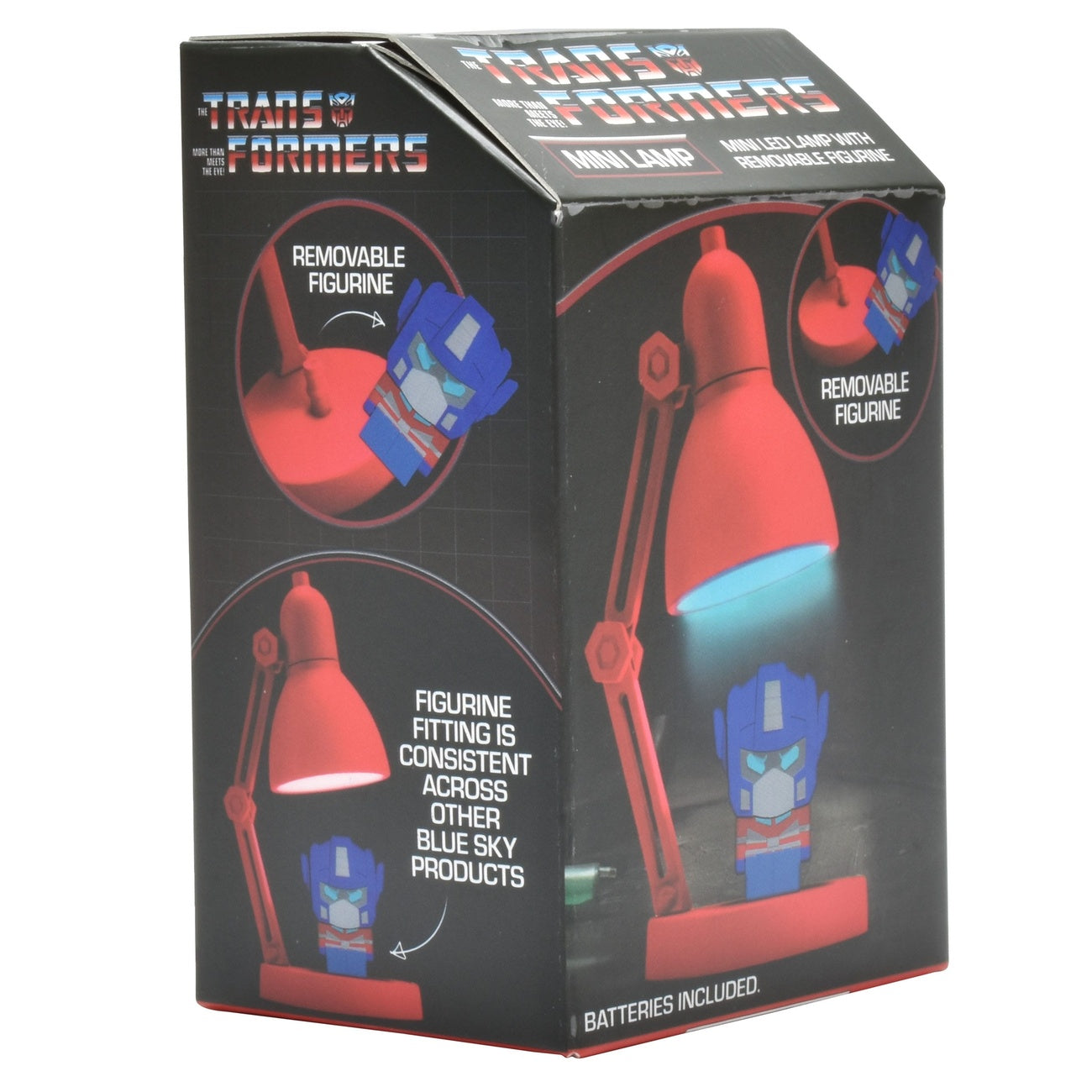 Imagen del producto Transformers mini lámpara LED con figura 10 cm