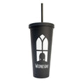 Imagen del producto Tumbler Wednesday con pajitas 485 ml