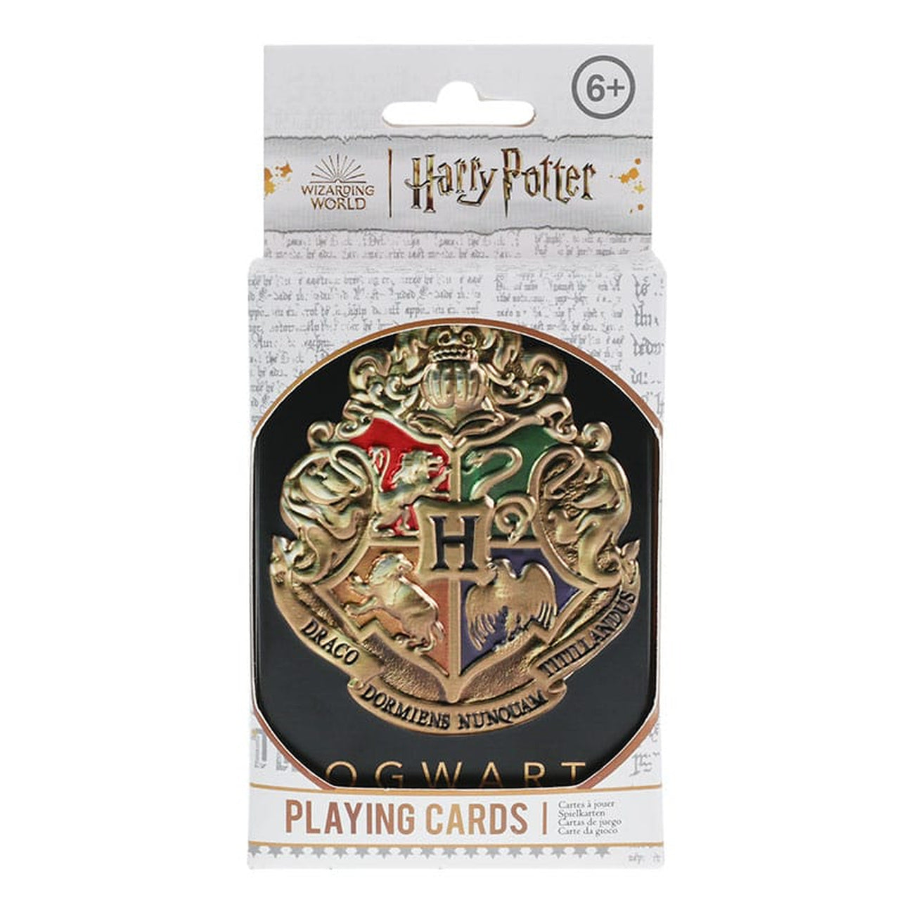 Imagen del producto Harry Potter Baraja de cartas Hogwarts