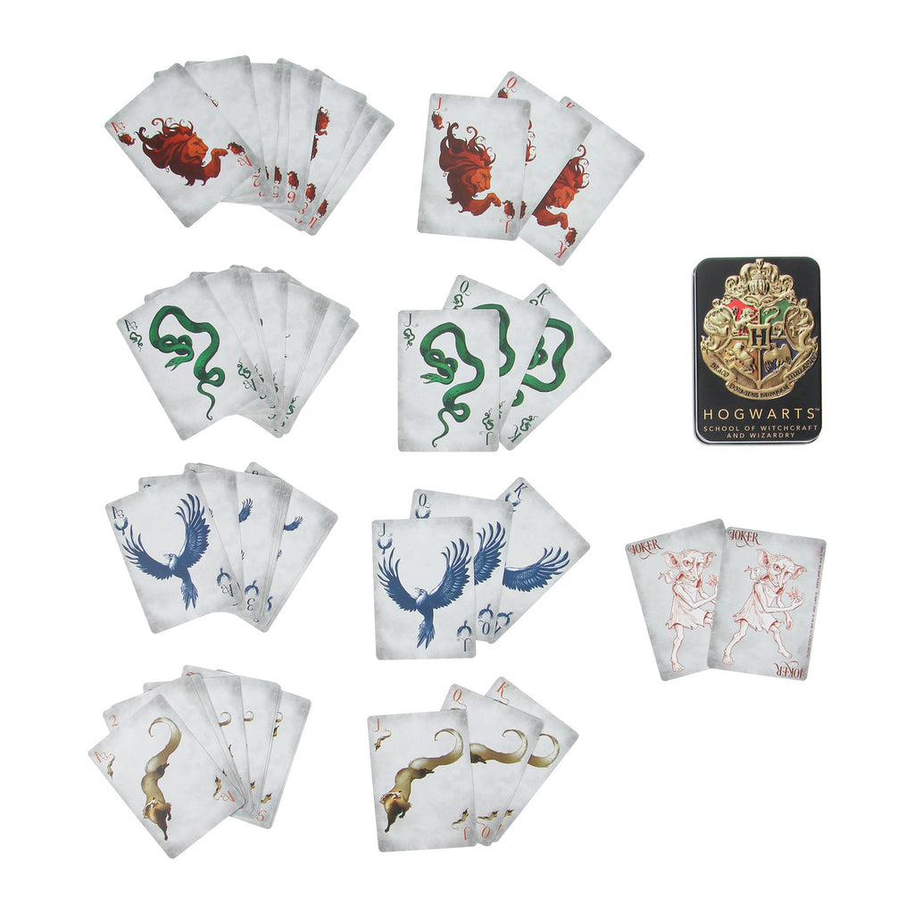 Imagen del producto Harry Potter Baraja de cartas Hogwarts