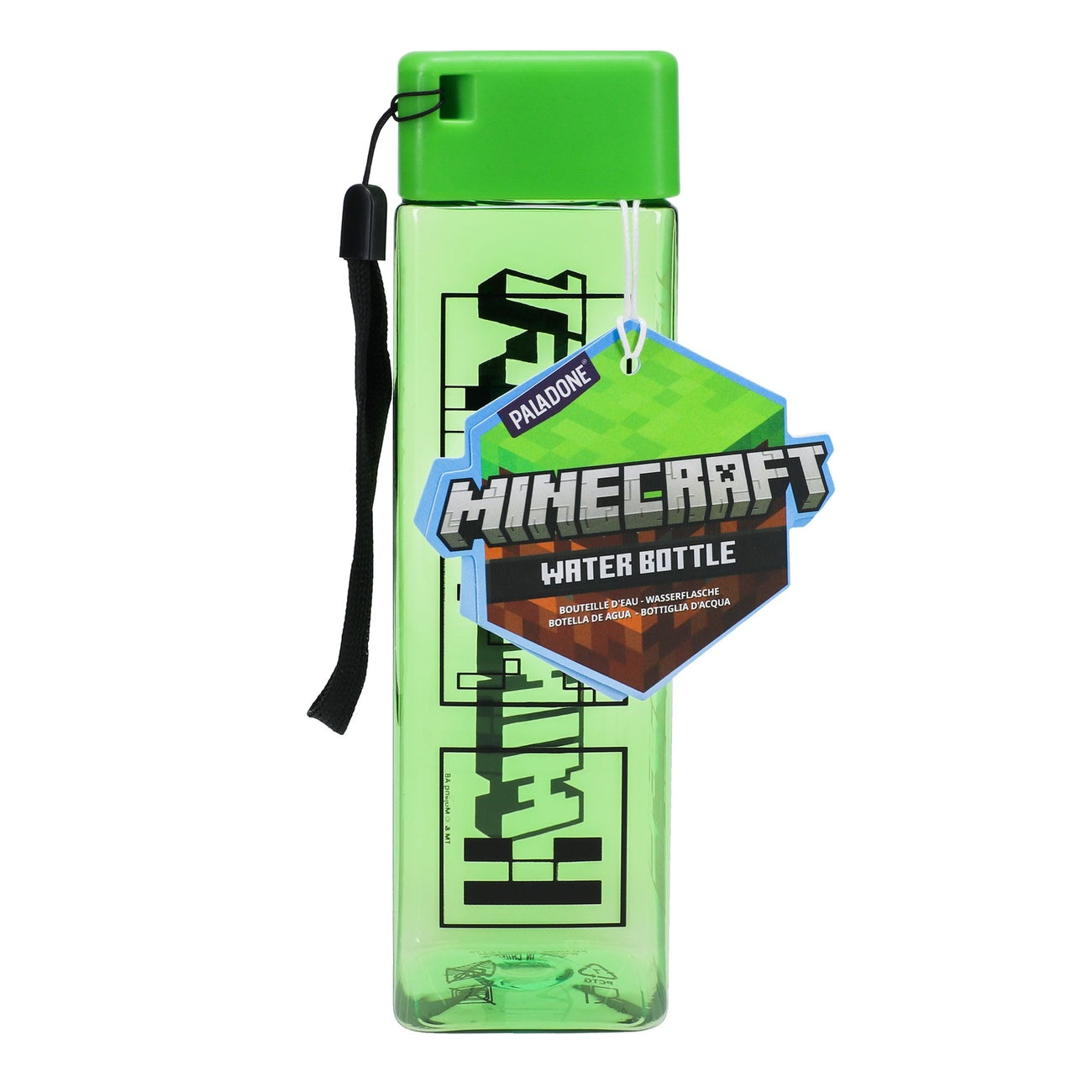 Imagen del producto Botella de agua Minecraft Square Shaped