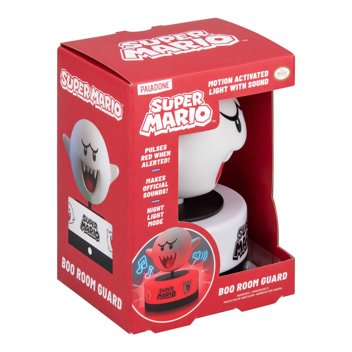 Imagen del producto Lámpara Boo de Super Mario con sonido