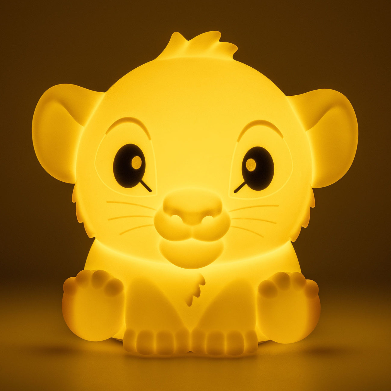 Imagen del producto Disney Squishy Glo lámpara de silicona El Rey León Simba 15 cm