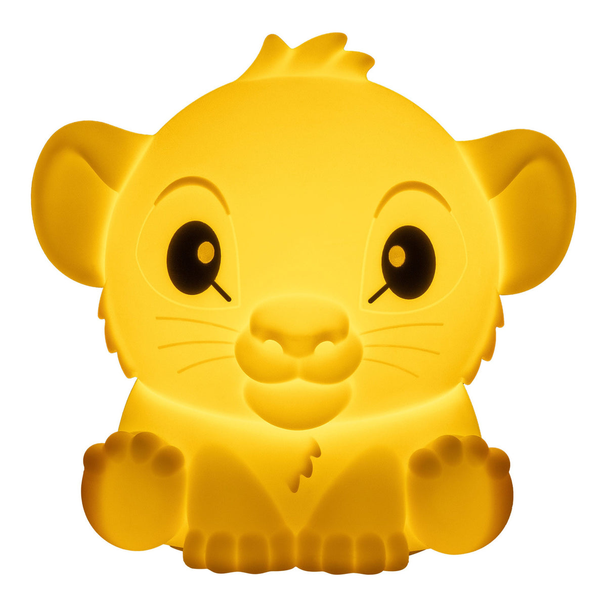 Imagen del producto Disney Squishy Glo lámpara de silicona El Rey León Simba 15 cm