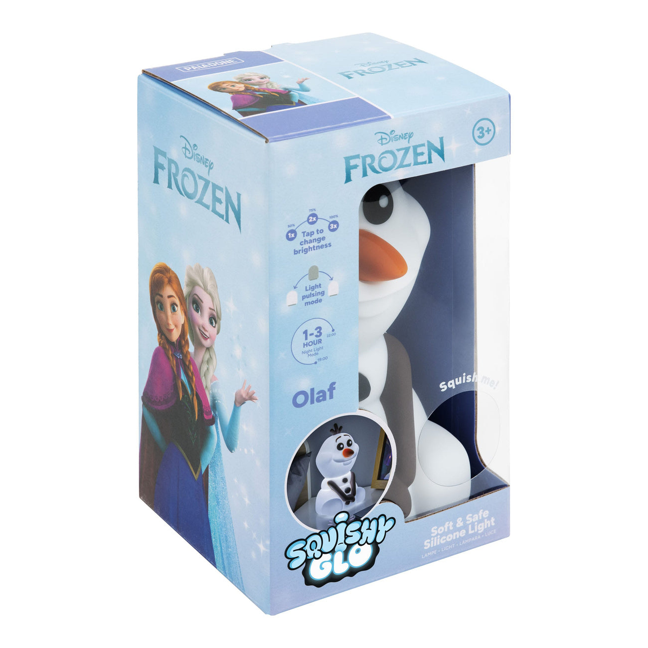Imagen del producto Frozen Squishy Glo lámpara de silicona Olaf 15 cm