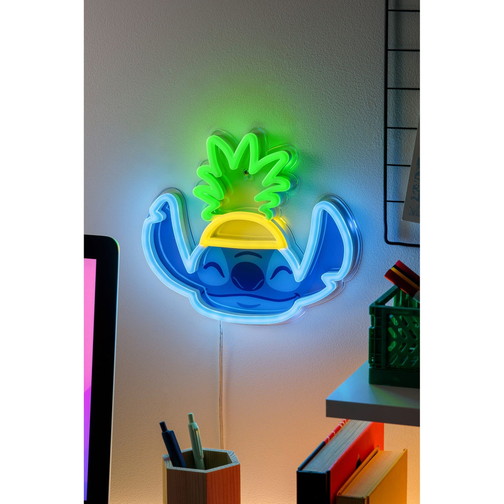Imagen del producto Lilo & Stitch Aplique de pared neón LED